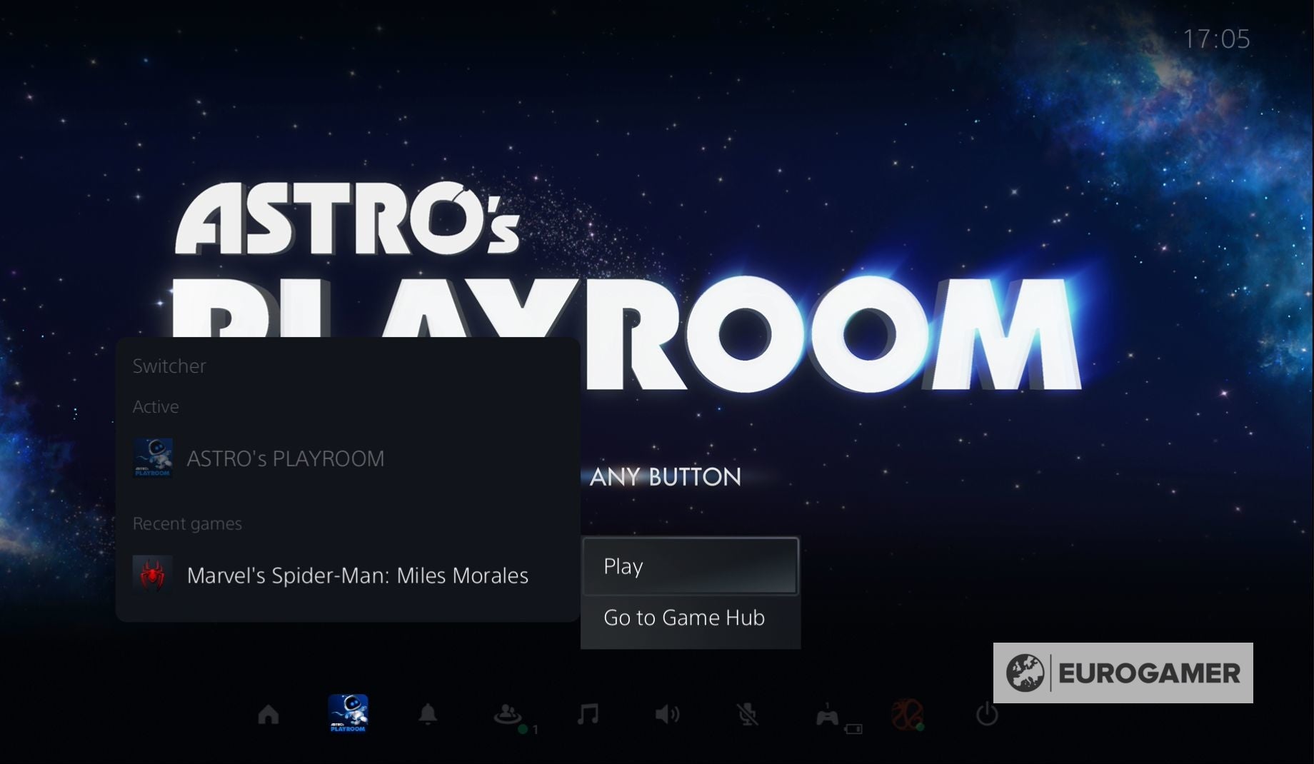 PS5 Control Centre - How to access the Control Centre, Switcher ...